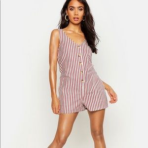 Boohoo Playsuit denim romper